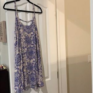 100%Authentic Free People Blue&Pink Dress SZ XS.
